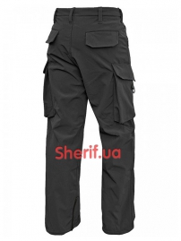 Брюки MIL-TEC Softshell Explorer Black-3