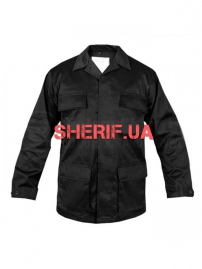 MIL-TEC Field Jacket BDU USA Black