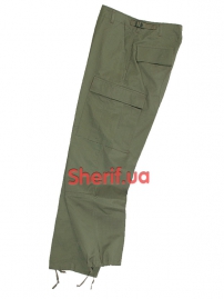 Брюки полевые MIL-TEC BDU США Rip-Stop Olive-4