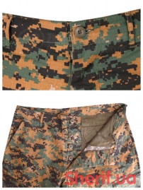 Брюки MIL-TEC ACU Rip Stop Digital Woodland-2