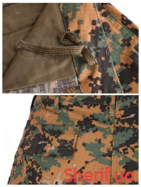 Брюки MIL-TEC ACU Rip Stop Digital Woodland-3