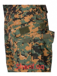 Брюки MIL-TEC ACU Rip Stop Digital Woodland-5