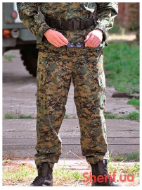 Брюки MIL-TEC ACU Rip Stop Digital Woodland-6