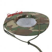 Панама MIL-TEC с боковыми кнопками Woodland-4