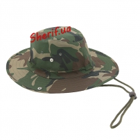 Панама MIL-TEC с боковыми кнопками Woodland-5