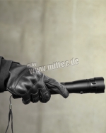 Перчатки MIL-TEC тактические кожаные Black