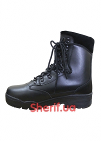 Ботинки MIL-TEC TACTICAL STIEFEL LEDER Black 3