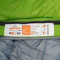 Спальний мішок Pinguin Mistral PFM (3/-3°C), 185 см - Right Zip, Green