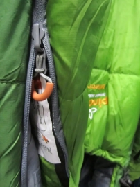 Спальний мішок Pinguin Mistral PFM (3/-3°C), 185 см - Right Zip, Green
