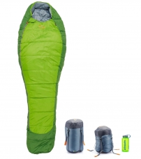Спальний мішок Pinguin Mistral PFM (3/-3°C), 185 см - Right Zip, Green