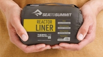 Вкладиш в спальник Sea to Summit Reactor Sleeping Bag Liner, Sulfur Yellow, Standart,  198 см