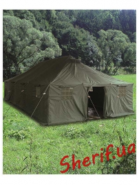 Army tent-tent PE/Canvas 10x4,8m Olive