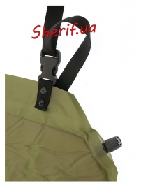 Термокаремат MIL-TEC надувной Waffle (186х53см) Olive-5