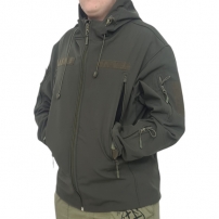 Куртка-ветровка Soft Shell, Олива (М-ТМ)