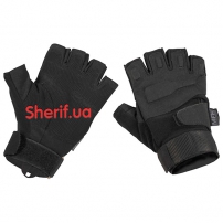 Tactical gloves Max Fuchs without fingers Protect Black