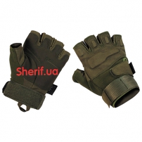 Tactical gloves Max Fuchs without fingers Protect Olive