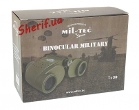 Бинокль MIL-TEC военный 7х30 Olive-9