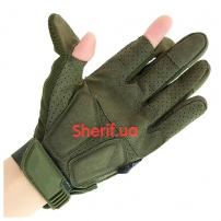 Перчатки тактические Max Fuchs Action Olive-5