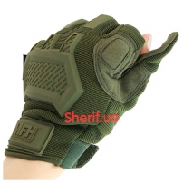 Перчатки тактические Max Fuchs Action Olive-8