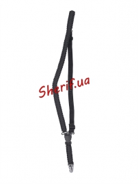 Tactical belt MIL-TEC single point paracord Black
