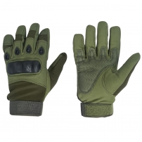 Перчатки с защитой костяшек olive