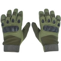 Перчатки с защитой костяшек olive