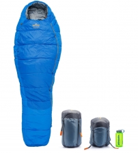 Спальний мішок Pinguin Comfort PFM (-1/-7°C), 195 см - Left Zip, Blue