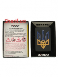218UA Zippo Зажигалка Ukraine Emblem 5