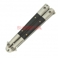 Нож Boker Magnum Balisong Wood-3