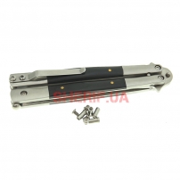 Нож Boker Magnum Balisong Wood-5