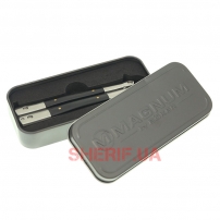 Нож Boker Magnum Balisong Wood-6
