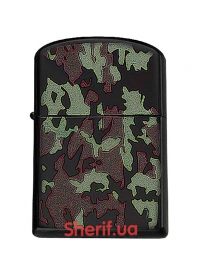 Gasoline lighter Max Fuchs windproof (woodland)