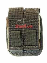 Подсумок под 2 пистолетных магазина 2П Olive-3