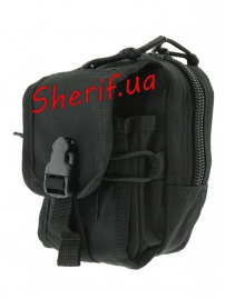 Pouch Max Fuchs 14 x 10 x 9 cm Molle Black