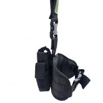 Кобура на ногу Max Fuchs Molle Black