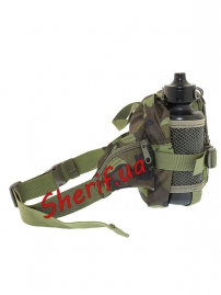 Сумка поясная Max Fuchs с флягой CZ Woodland-2