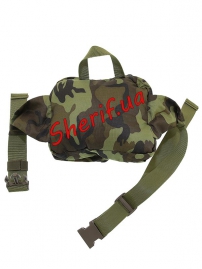 Сумка поясная Max Fuchs с флягой CZ Woodland-3