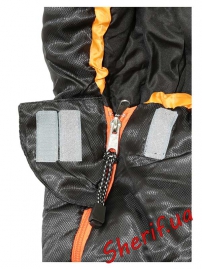 Мешок спальный Max Fuchs Advance Black/Grey (-10С)-3
