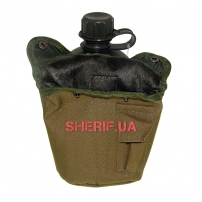 Фляга Max Fuchs США 1л с чехлом Coyote-5