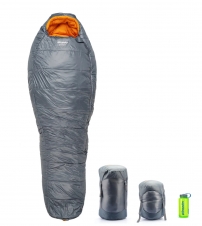 Спальний мішок Pinguin Expert (-8°С/-16°С), 185 см - Left Zip, Grey