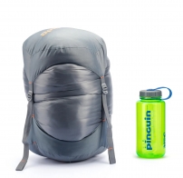 Спальний мішок Pinguin Expert (-8°С/-16°С), 185 см - Left Zip, Grey