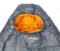 Спальний мішок Pinguin Expert (-8°С/-16°С), 185 см - Left Zip, Grey