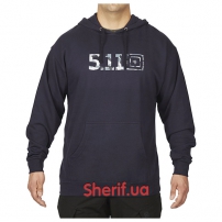 Кофта (кенгуру) 5.11 Camo Hoodie Pacific Navy