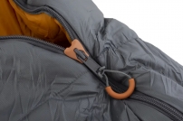 Спальний мішок Pinguin Expert (-8°С/-16°С), 185 см - Right Zip, Grey