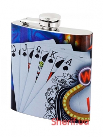 Фляга 6Y56 Картки (6OZ)