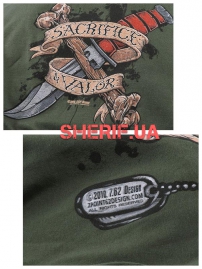 Футболка 7.62 Sacrifice & Valor Military Green-5