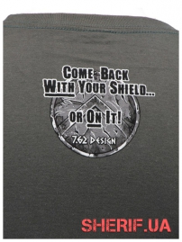 Футболка 7.62 With Your Shield Charcoal-5