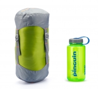 Спальний мішок Pinguin Micra (6/1°C), 175 см - Left Zip, Green