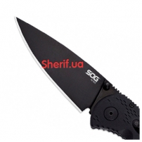 AE02-CP Нож SOG Aegis Black TiNi-4