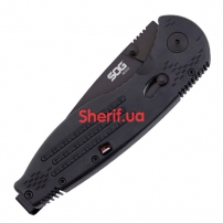 AE02-CP Нож SOG Aegis Black TiNi-5